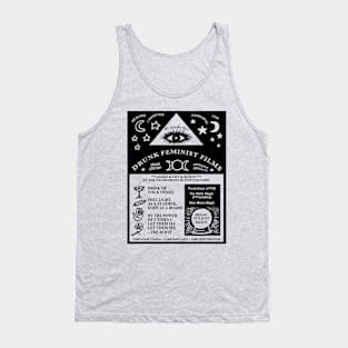 DFF Psychic Flyer (Black ink) Tank Top